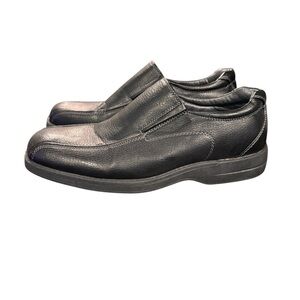 Deer Stags Mens Jerry Black Shoes Slip On Loafer  Size 10W